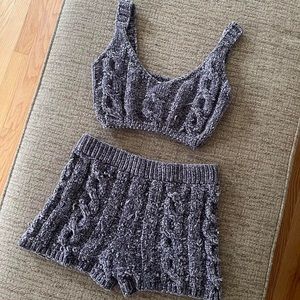 Fuzzy Pajama Set